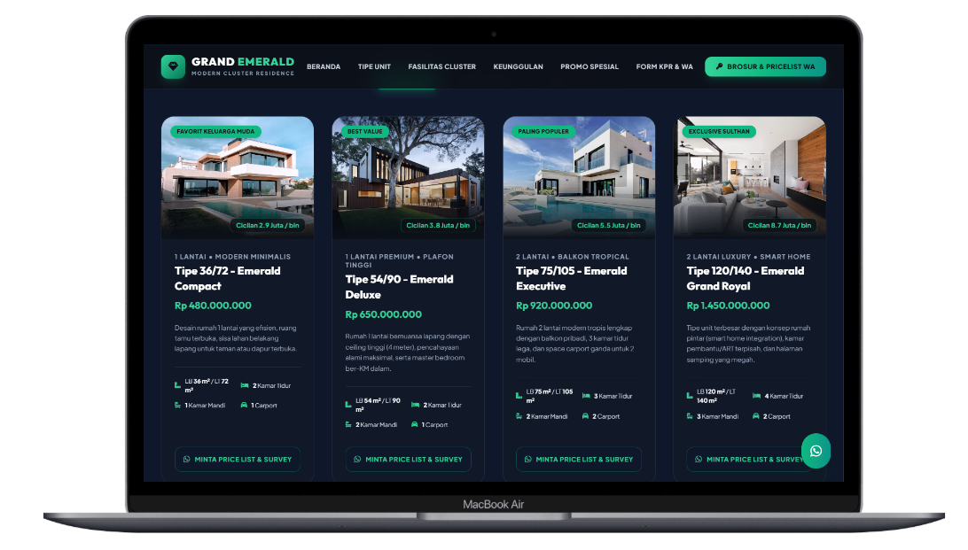 Perumahan - Landing Page